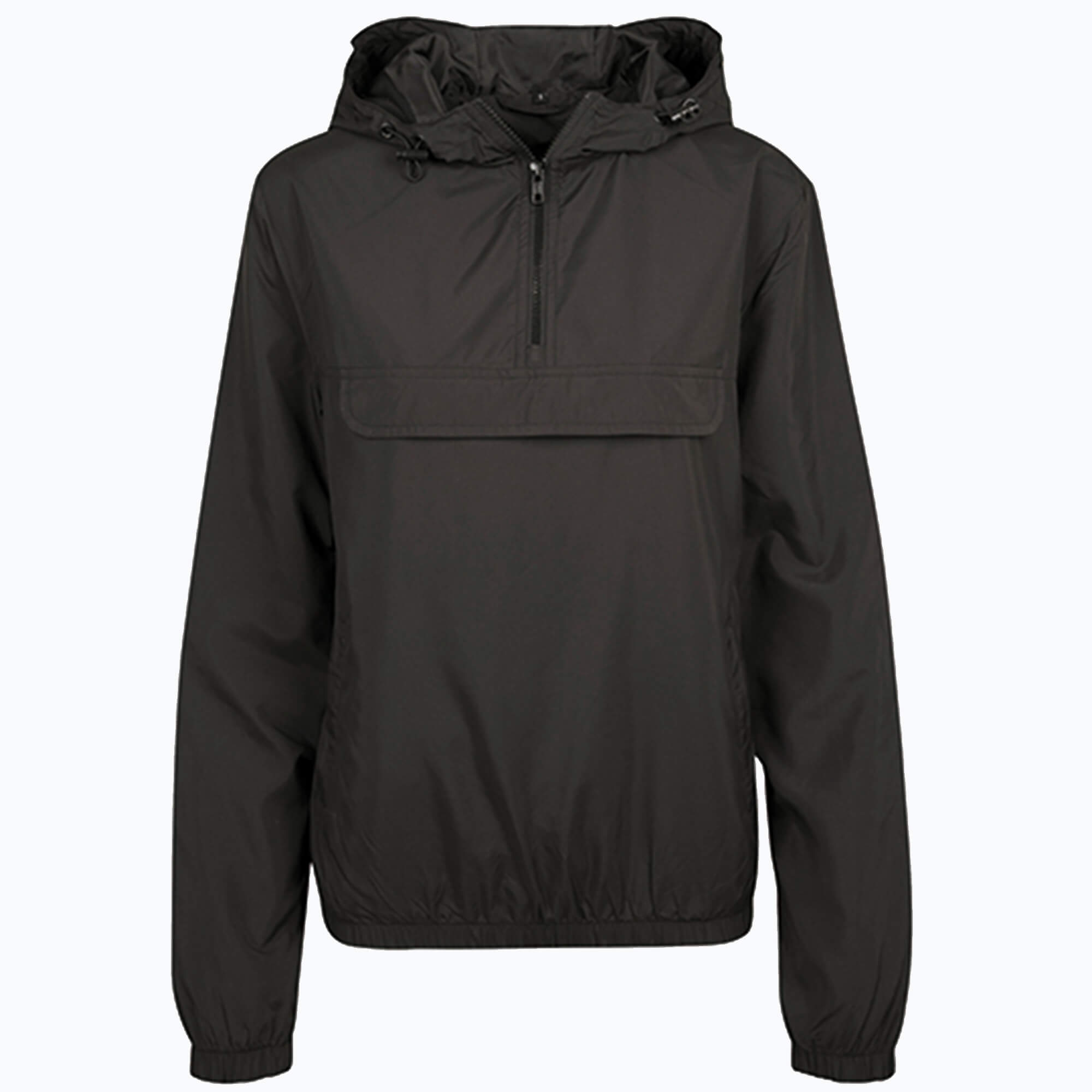 BuildYourBrand Basic Pull Over Jacke, Kapuze für Damen