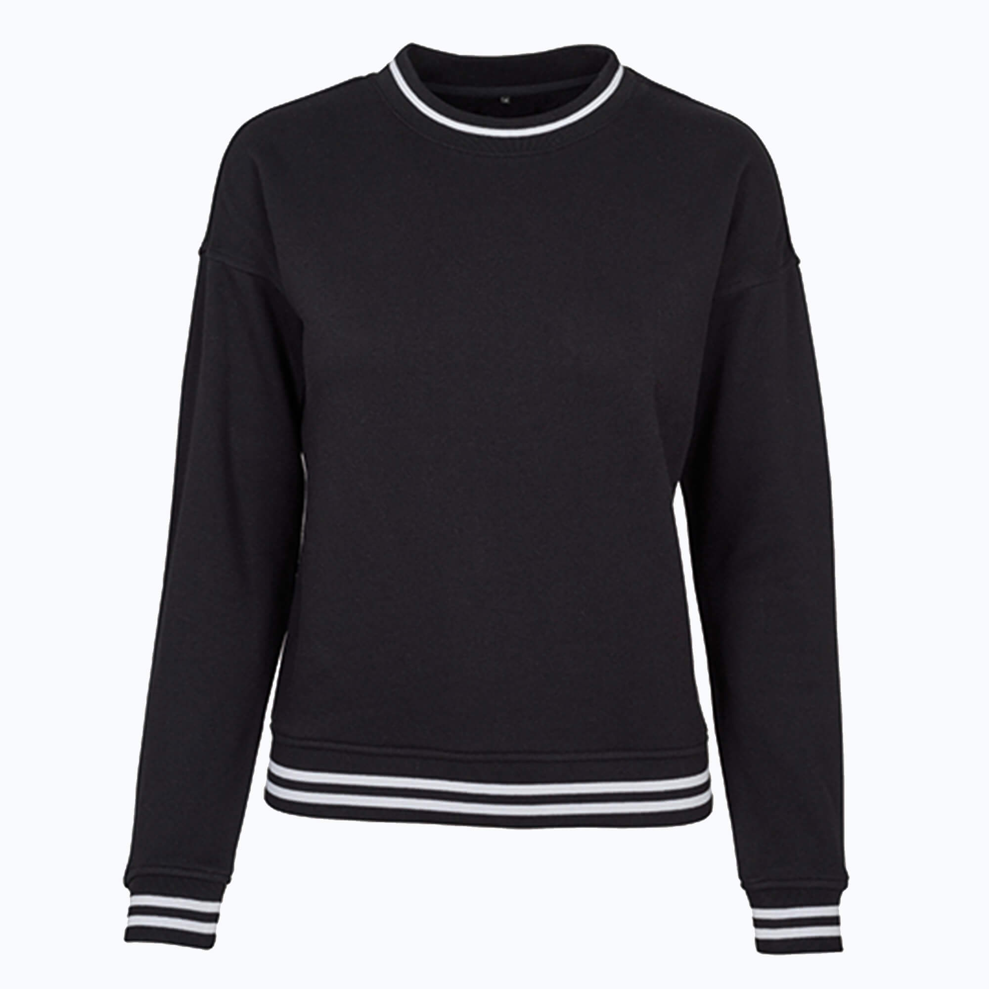 Sweatshirt mit Streifen und Crewneck