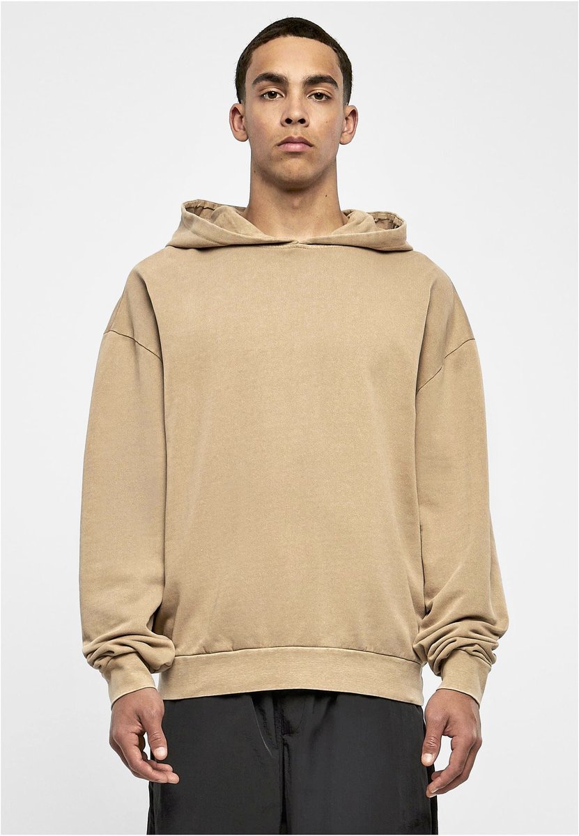 BuildYourBrand Acid Washed Oversize Hoody aus Baumwolle