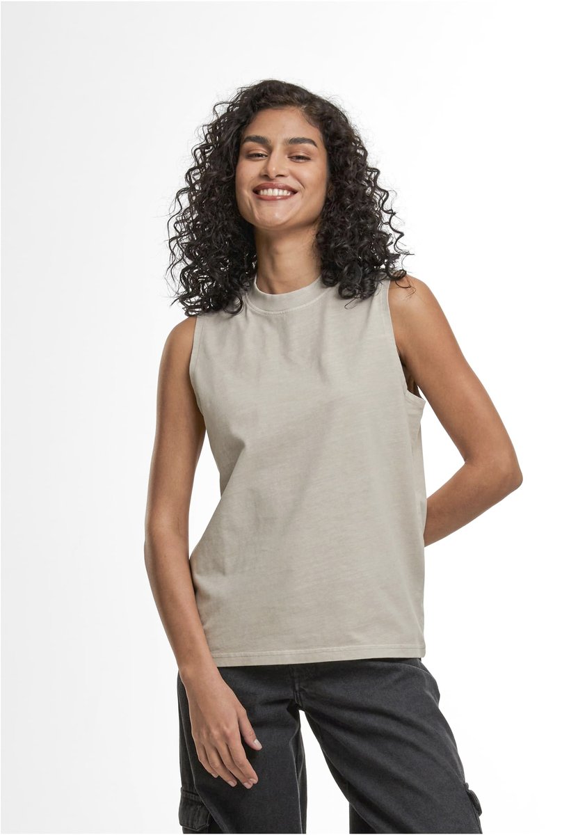 Ladies Vintage Washed Sleeveless Tee