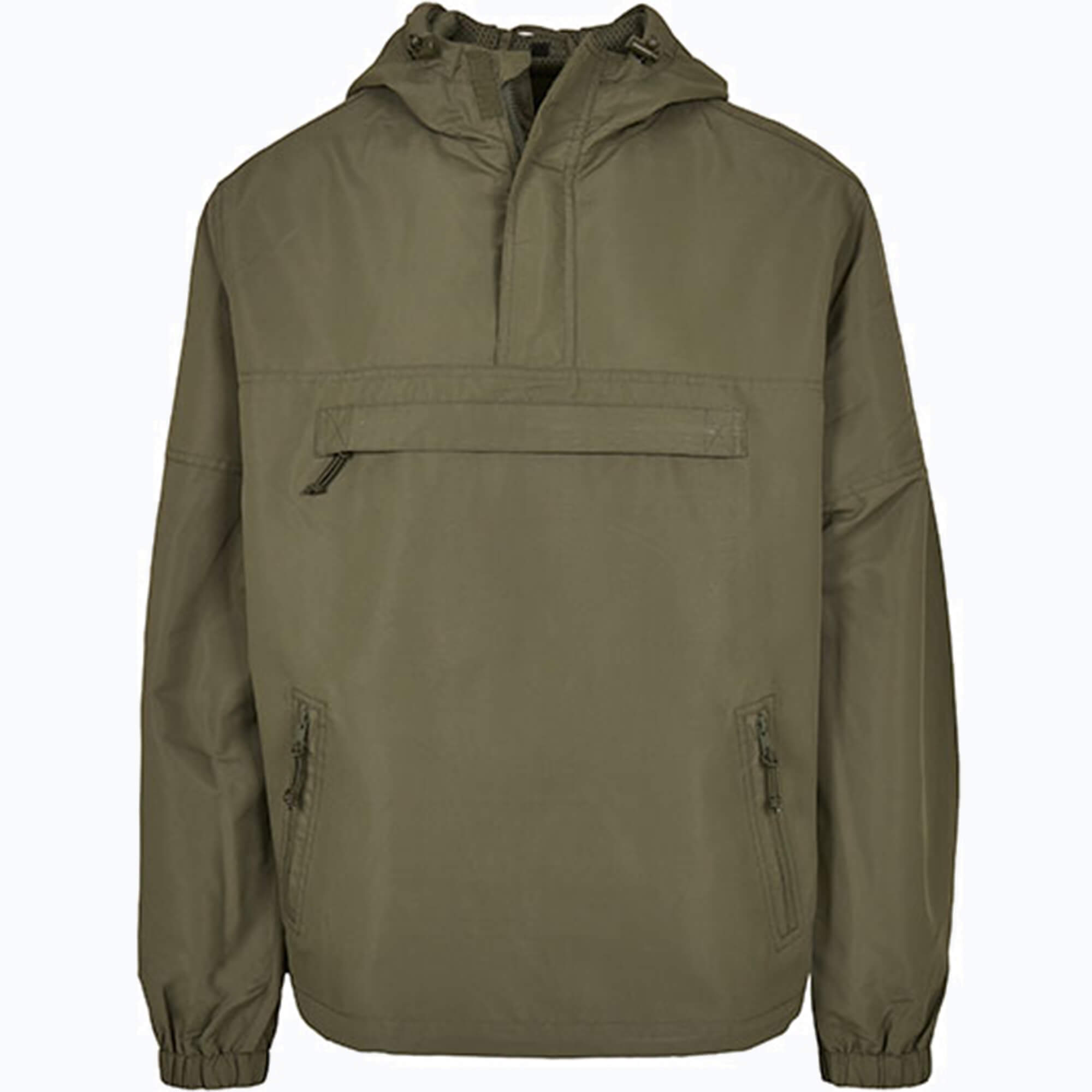 Build Your Brandit Windbreaker mit Mesh-Futter und Kordelzug