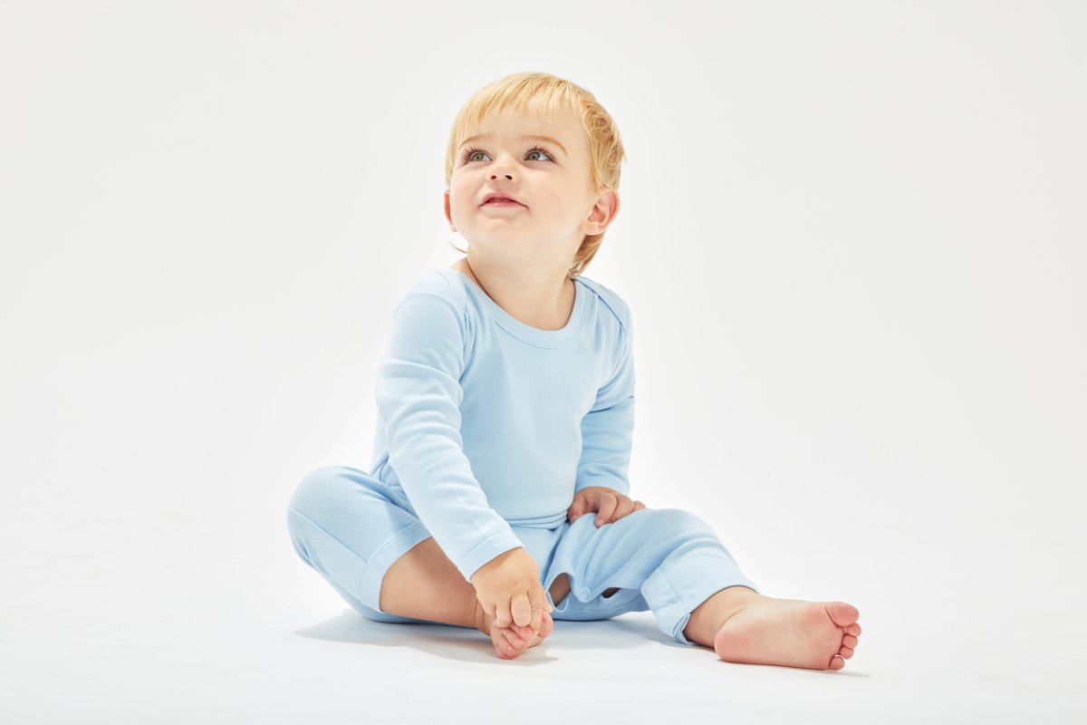 Babybugz Bio-Baumwoll Romper mit Envelope-Ausschnitt
