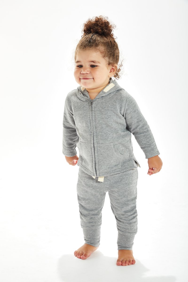 Babybugz Baby Zipped Hoodie aus Bio-Baumwolle