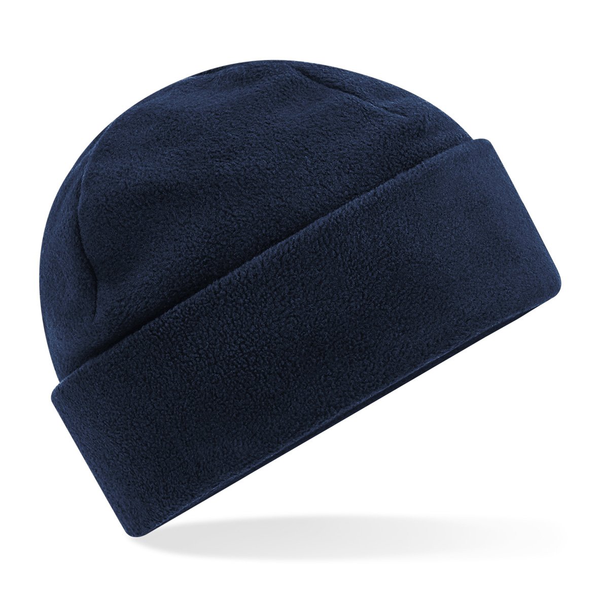 Beechfield Recycelte Fleece Beanie mit Umschlag