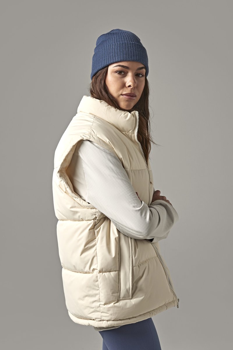 Beechfield Polylana® Ribbed Beanie mit Umschlag