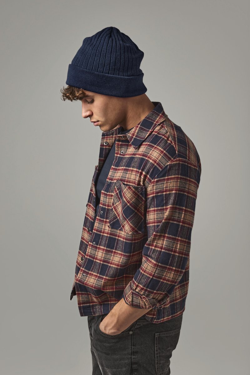 Beechfield Thinsulate™ Beanie mit doppeltem Strick