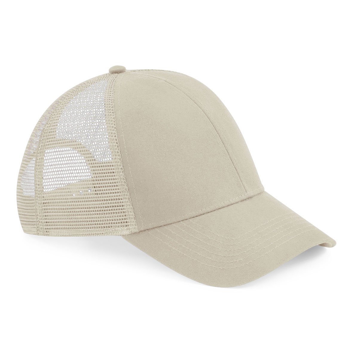 Beechfield Bio-Baumwoll Trucker Cap mit Mesh