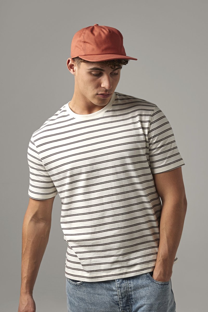 Beechfield Bio-Baumwoll 5-Panel Cap mit Stegschnalle