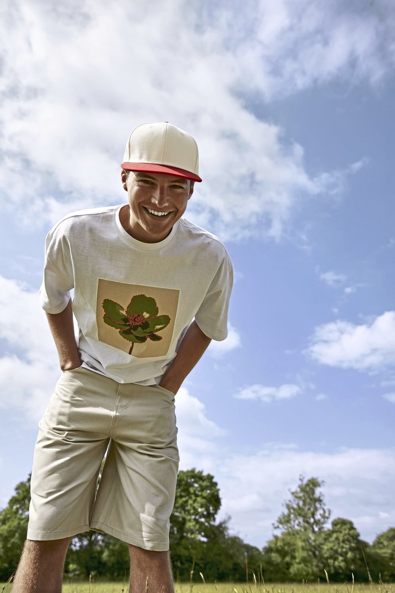 Contrast Flat Peak 6 Panel Cap