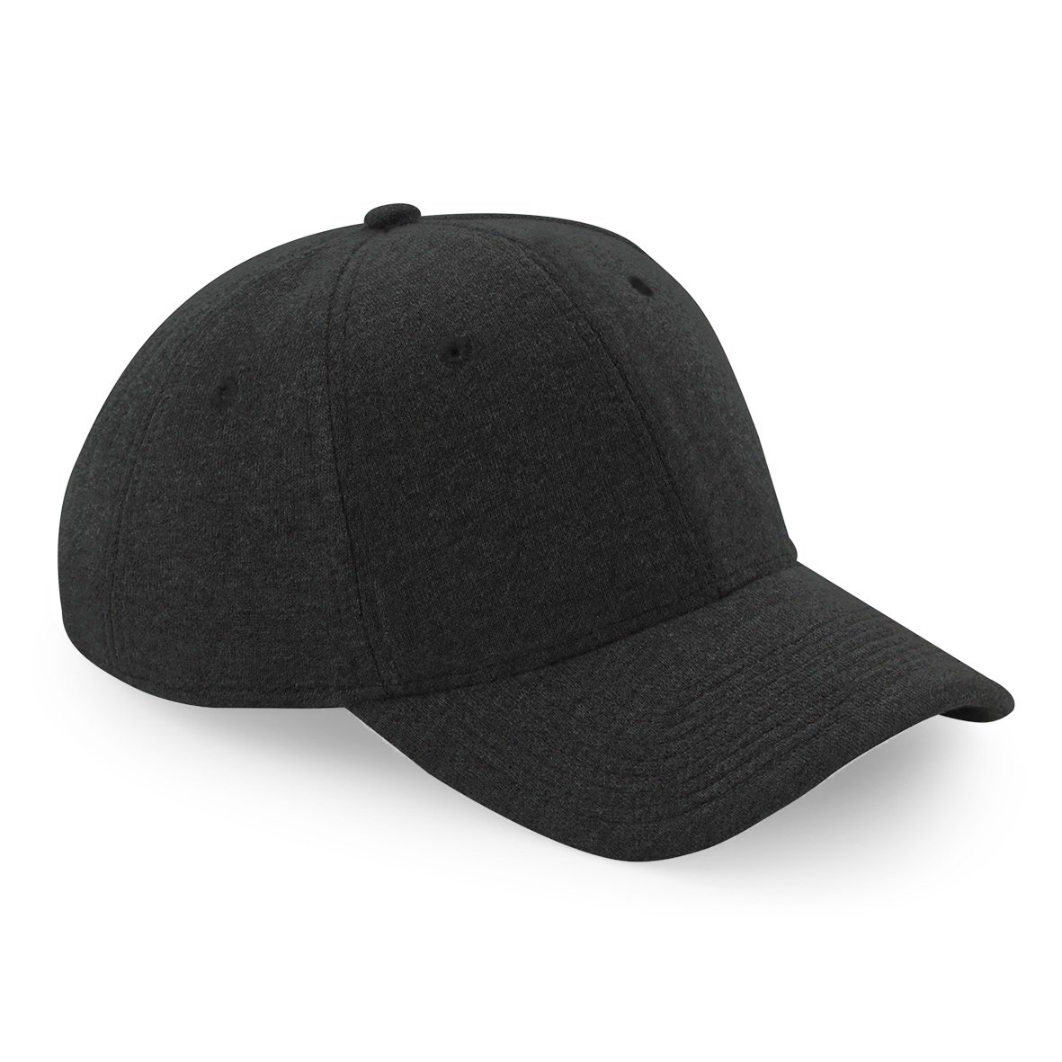 Beechfield Heather Graphite Jersey Baseball Cap
