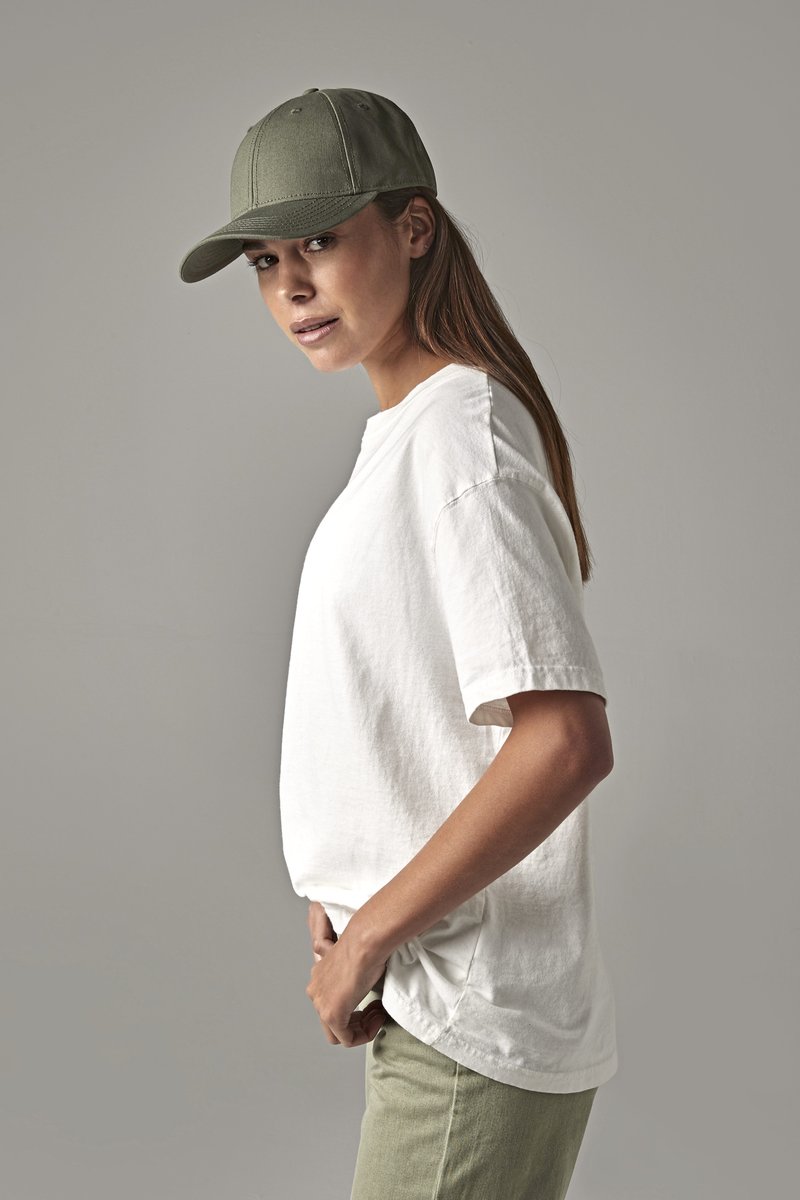 Beechfield Bio-Baumwoll 6-Panel Kappe
