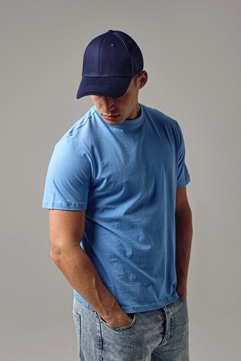 Beechfield Bio-Baumwolle Stretch-Fit Cap mit Schweißband