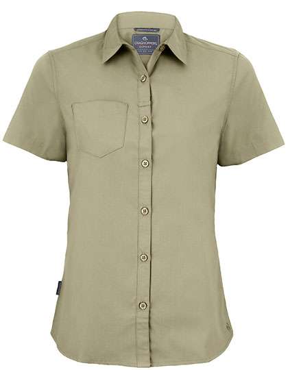 Expert Womens Kiwi Short Sleeved Shirt – Pebble