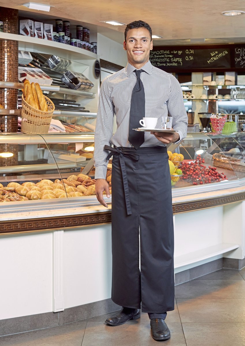 CG Workwear Schürze Slit Apron Milano 100x100 cm