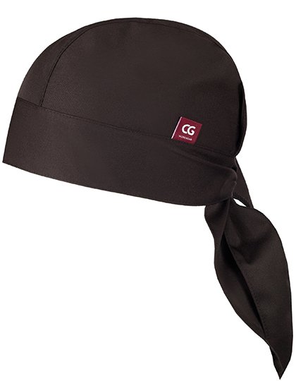 CG Workwear Chef's Hat Prato Classic with Ties – Chocolate