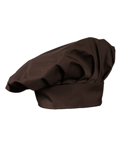 CG Workwear Adjustable Chianti Chef's Hat with Velcro Closure – Chocolate