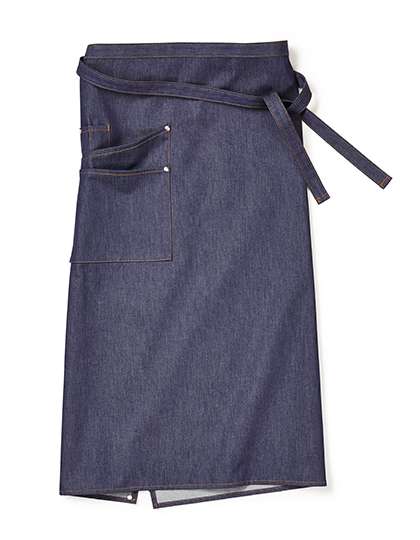 CG Workwear Bistro-Schürze Oricola in Denim-Optik