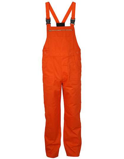 Carson Classic Workwear Klassische Bib-Hosen aus Baumwolle – Orange