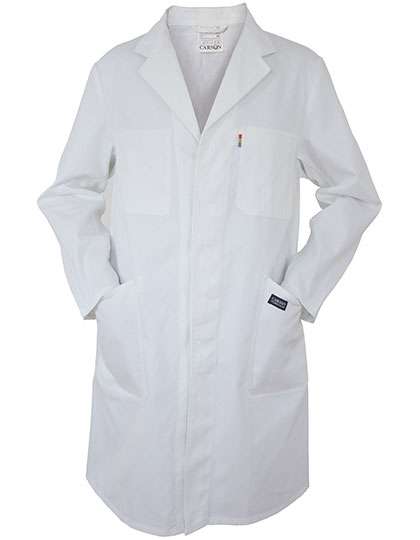 Carson Classic Workwear Classic Work Coat made of 100% Cotton – White