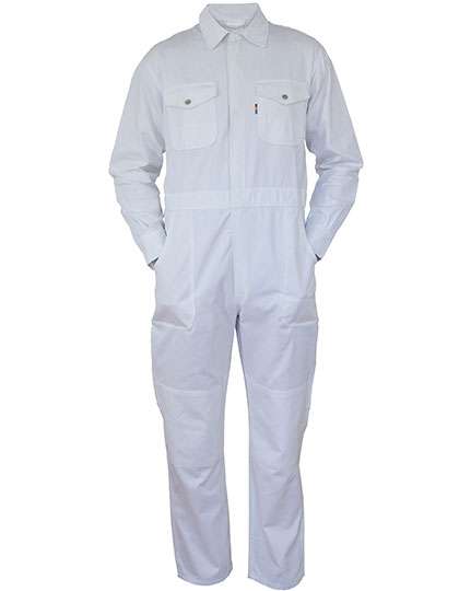 Carson Classic Workwear Carson Classic Arbeitsanzug mit Taschen – White