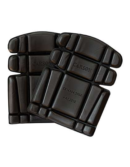 Carson Contrast Knieschoner Schwarz Ergonomisch