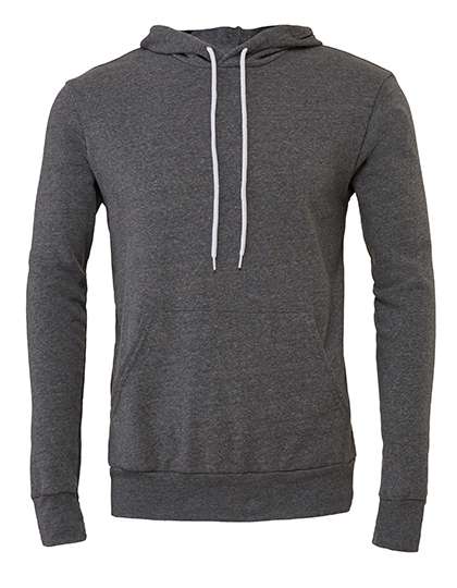 Canvas Fleece Pullover Hoodie with Kangaroo Pocket – Deep Heather