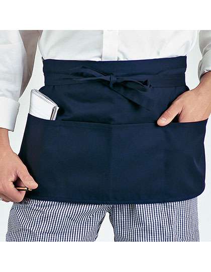 Dennys London Money Pocket Apron with Money Pouch – Navy
