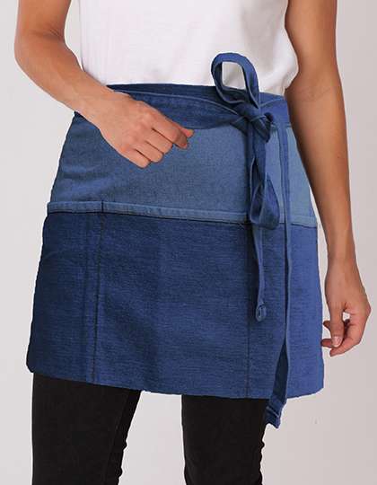 Dennys London Denim Taillenschürze mit 3 Taschen