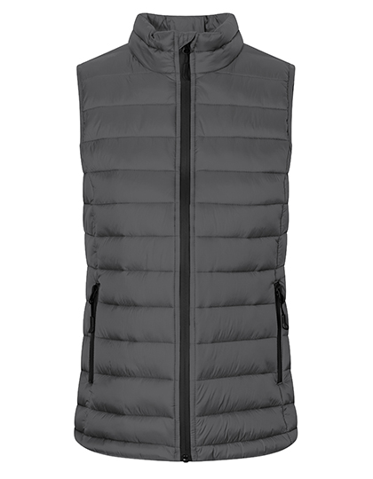 Promodoro Women's Padded Vest Black S (E7635) – Steel Gray