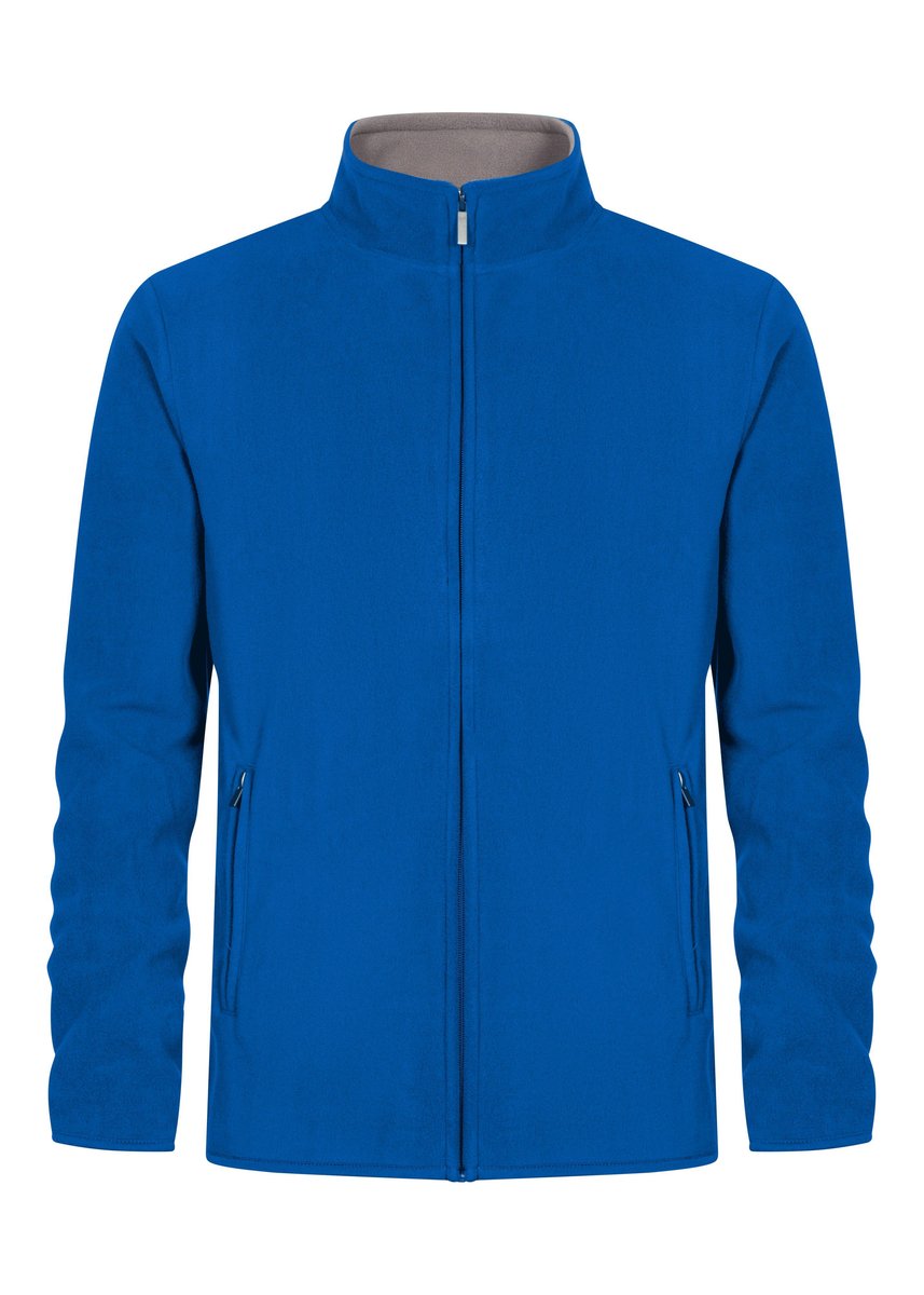 Men's Double Fleece Jacket – Fire Red/Fire Red