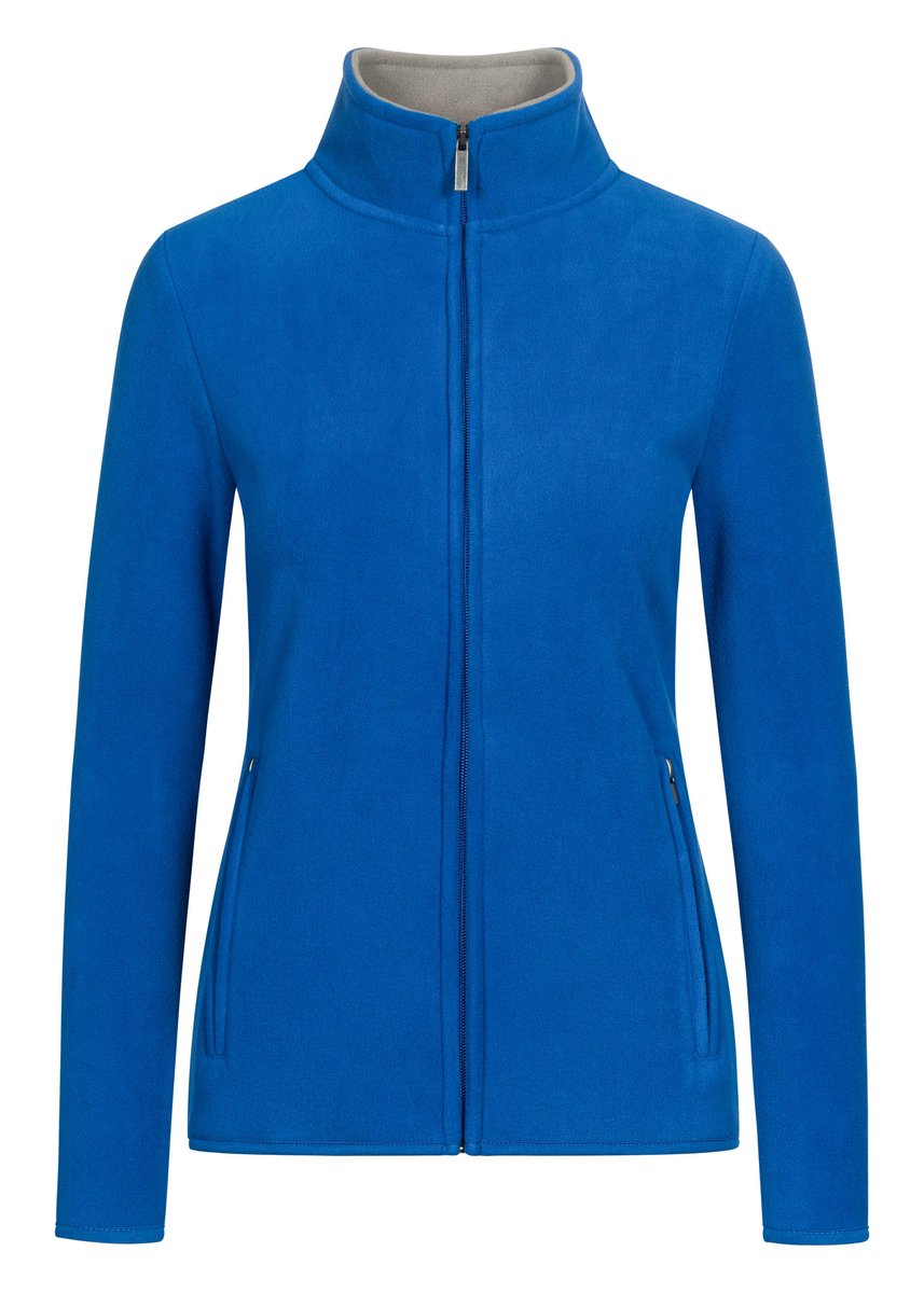 Women's Double Fleece Jacket – Fire Red/Fire Red