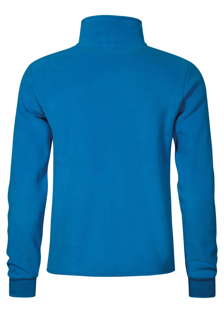 Promodoro Veste Polaire Double Homme avec Col Officier, Red/Light Grey (Solid) M, E7971 – image 4