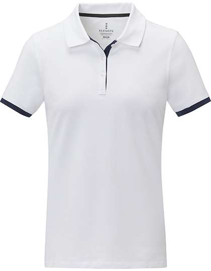 Elevate Life Baumwoll-Polo mit Kontrastdetails