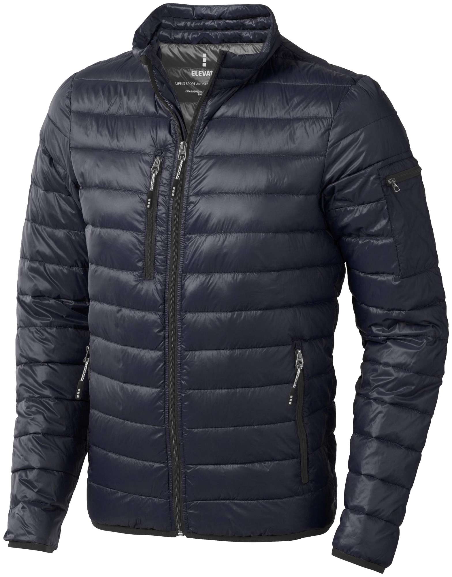Elevate Life Leichte Daunenjacke Scotia mit Kinnschutz