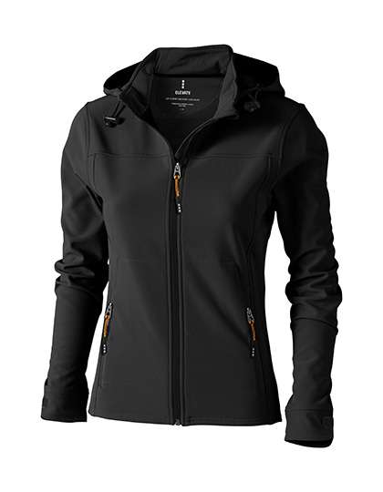 Elevate Life Softshell-Jacke Langley mit Kapuze für Damen
