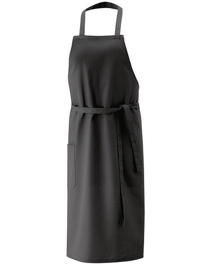 Exner Bib Apron XXL with Adjustable Neck Strap – Graphite