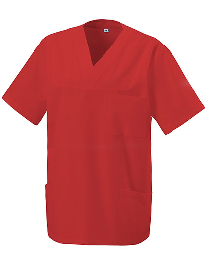 Exner Schlupfkasack mit V-Ausschnitt, Hot Pink XL, EX273 – Red
