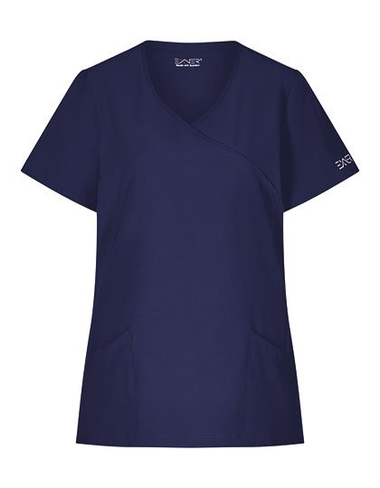 Exner Sportsline Damen-Kasack. Slim Fit Black XS (EX702) – Navy