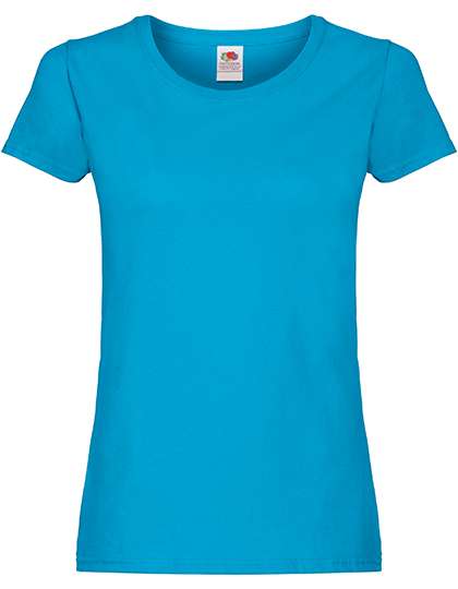 Fruit of the Loom T-Shirt Coupe Slim pour Femme, White XS, F111 – image 1