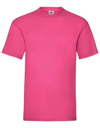 Fruit of the Loom Valueweight T Black S (F140), F140 – Fuchsia