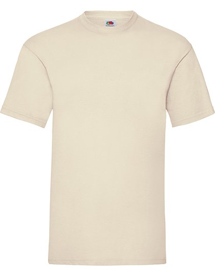 Fruit of the Loom Valueweight T Black S (F140), F140 – Natural