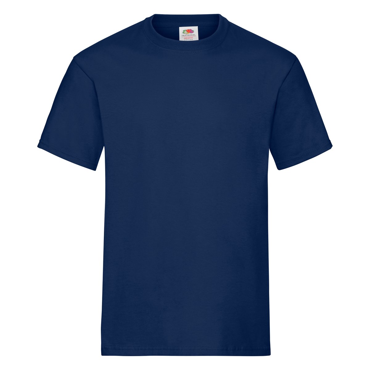 Fruit of the Loom Heavy Cotton T-Shirt mit Rundhalsausschnitt, White S, F182 – Bild 3