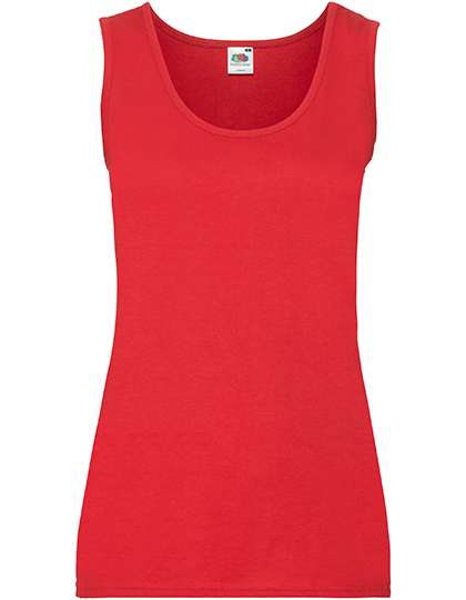 Fruit of the Loom Débardeur Valueweight Coupe Slim pour Femme – Red