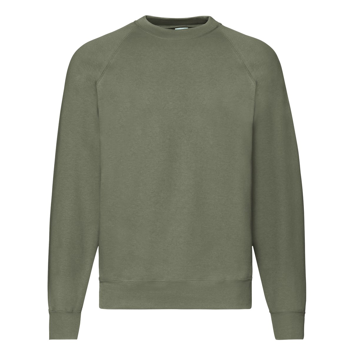 Fruit of the Loom Classic Raglan Sweatshirt Cotton-Polyester, Burgundy L, F304 – image 3
