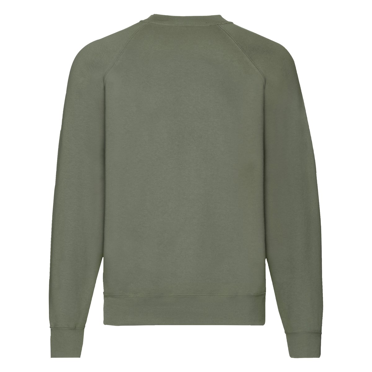 Fruit of the Loom Classic Raglan Sweatshirt Cotton-Polyester, Burgundy L, F304 – image 4