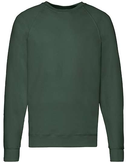 Fruit of the Loom Sweat-Shirt Raglan Léger Indian Summer 2023 – Bottle Green