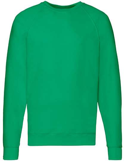 Fruit of the Loom Sweat-Shirt Raglan Léger Indian Summer 2023, Burgundy S, F310 – Kelly Green