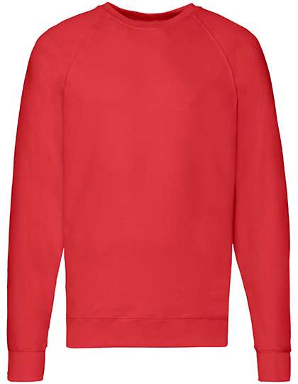 Fruit of the Loom Sweat-Shirt Raglan Léger Indian Summer 2023, Burgundy S, F310 – Red