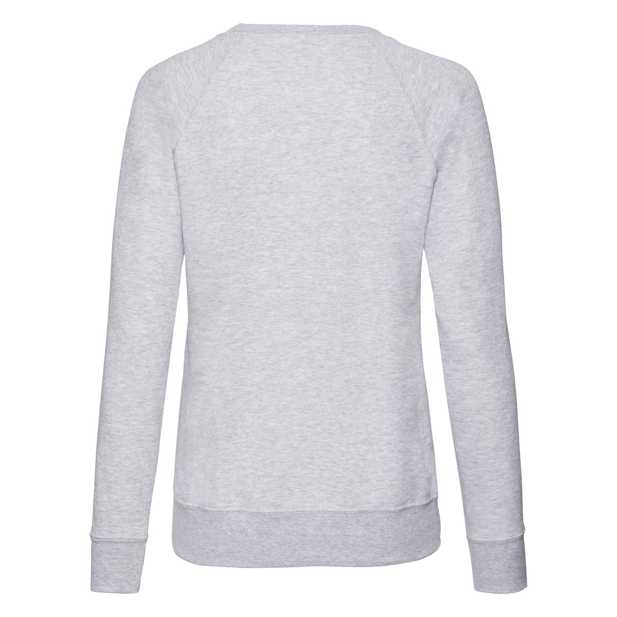 Fruit of the Loom Lightweight Raglan Sweatshirt 240 g/m² für Damen, Light Graphite (Solid) XXL, F315 – Bild 4