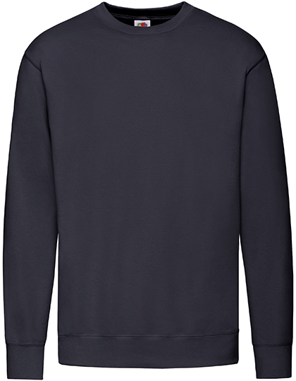 Fruit of the Loom Lightweight Set-In Sweat Black S (F330) – Deep Navy